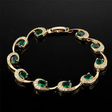 AAA Green Zircon Bracelet for Women