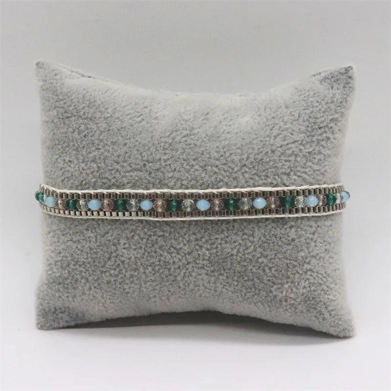 Boho Beads Bracelet Crystal Bransoletki Damskie Women's Jewelry