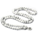 Lotus Magnesite Beads Charm Bracelet Yoga String