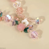 Colorful Crystal Beaded Bracelet Women Jewelry Girls