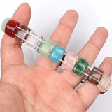 Natural Crystal Bracelet Charm Yoga Bangles Love Stone Bracelet for Women