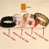 Crystal Fluorite Agates Bracelet For Women In Charm Bracelets Jewelry