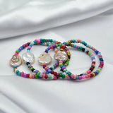 Baroque Pearl Bracelet Colorful Women's Jewelry