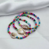 Baroque Pearl Bracelet Colorful Women's Jewelry