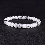 Amethyst Sunstone Lotus Bracelet Yoga Jewelry