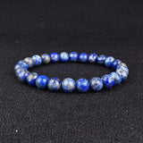 Amethyst Sunstone Lotus Bracelet Yoga Jewelry