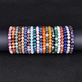 Amethyst Sunstone Lotus Bracelet Yoga Jewelry