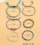 Bohemian Friendship Bracelet Colorful Bead Charm Bracelet For Women