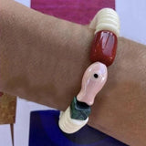 Colorful Ceramic Fish Bracelet Bohemian Accessory
