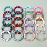 Boho Resin Elastic Tube Beads Polymer Clay Bracelet Jewelry