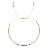 Rainbow Crystal Friendship Bracelet for Women Girls