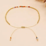 Rainbow Crystal Friendship Bracelet for Women Girls