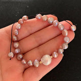 Baroque Pearl Charm Strand Freshwater Pearl Bracelet