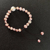 Baroque Pearl Charm Strand Freshwater Pearl Bracelet