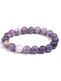 Purple Cloud Mother Stone Amethyst Bracelet Charm Yoga Meditation Gift