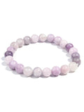 Purple Cloud Mother Stone Amethyst Bracelet Charm Yoga Meditation Gift