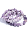 Purple Cloud Mother Stone Amethyst Bracelet Charm Yoga Meditation Gift