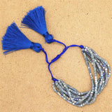Colorful Crystal Beaded Bracelets For Women Handwork Bangles Charms Jewelry