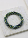 Crystal Bead Elastic Bracelet for Women Multicolor Gift Jewelry