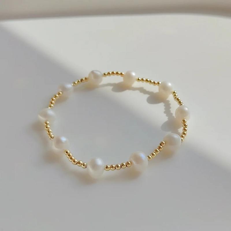 KKBEAD Natural Pearl Bracelet for Women Jewellery
