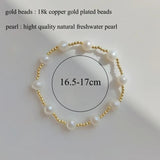 KKBEAD Natural Pearl Bracelet for Women Jewellery
