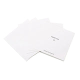 50Pcs 8*8cm Square Blank Jewelry Display Paper Cards for DIY Accessories