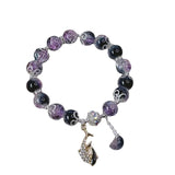Ruifan Ice crack Glaze Crystal Beaded Bracelets YBR903