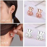 Heart Stud Back Lifters Earring Lifts Adjustable Ear Lobe Support