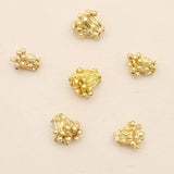 100 PCS Flower Pistil Metal Alloy Connectors Charm DIY Jewelry Findings