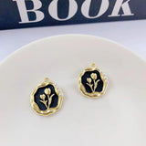 10pcs Flower Pendants Alloy Jewelry DIY Necklace Earrings Charms