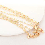 14K Brass Necklaces Finished Chains Jewelry Making Supplies