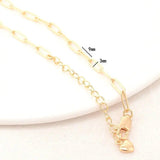 14K Brass Necklaces Finished Chains Jewelry Making Supplies