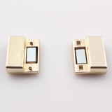 15x3mm Silver Plated Magnetic Clasp for Flat Leather Bracelets