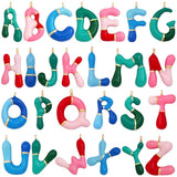 Colorful Creativity 18K Plated Initial Name A-Z Letter Charm Pendant