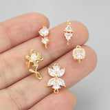 18k Rhodium Plated Jewelry Accessories, 10pcs/lot