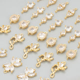 18k Rhodium Plated Jewelry Accessories, 10pcs/lot