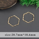 18k Plated Nickel Free DIY Earrings Jewelry Making Accessories