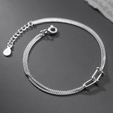 925 Sterling Silver Double-layer Bracelet for Women