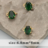 MC89 18k Plated Jewelry Accessories DIY Pendants 6pcs/lot