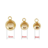 Stainless Steel Pendant Connectors Bail Clasps for DIY Necklace Making