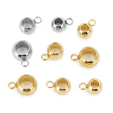 Stainless Steel Pendant Connectors Bail Clasps for DIY Necklace Making