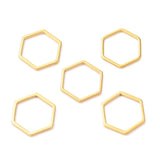 30Pcs Stainless Steel Geometric Connectors for Jewelry Making