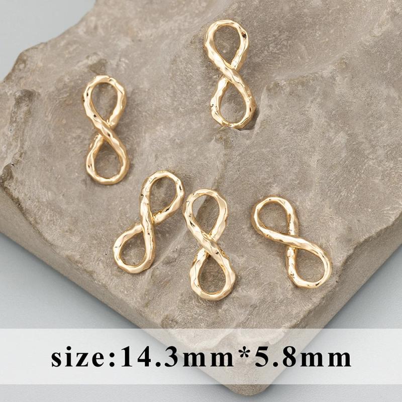 18k Rhodium Plated Copper Charm Handmade DIY Pendants 10pcs/lot