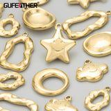 316L Stainless Steel Charms for Jewelry Making, 4pcs/lot