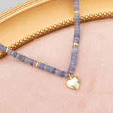 18k Rhodium Plated Copper Heart Charms for DIY Pendants