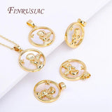18K Angel Praying Pendant, Shell Charms DIY Jewelry
