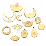 5pcs Bohemia Shell Charms for DIY Jewelry Making