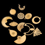 5pcs Bohemia Shell Charms for DIY Jewelry Making