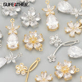 18k Rhodium Plated Jewelry Making Charms DIY Pendants