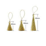 30pcs Rayon Thread Silk Tassels for Jewelry Making Charms